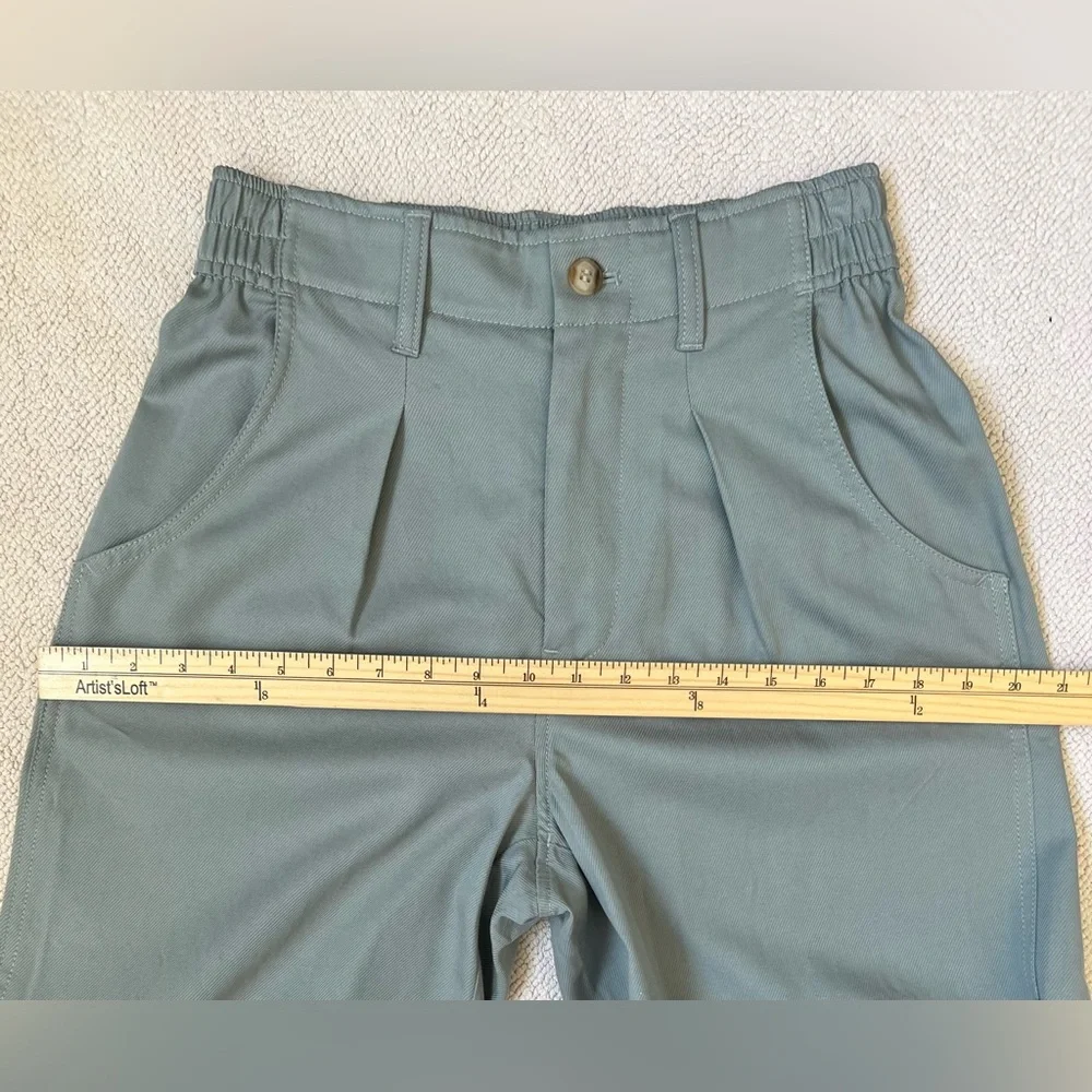 🆕Madewell Women’s The Neale Straight-Leg Pant in Drapeweave Overcast(Blue)Size 2 - Picture 7 of 16